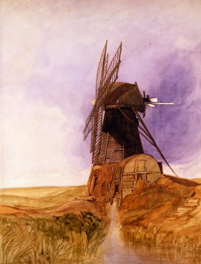 The Mill by John Sell Cotman